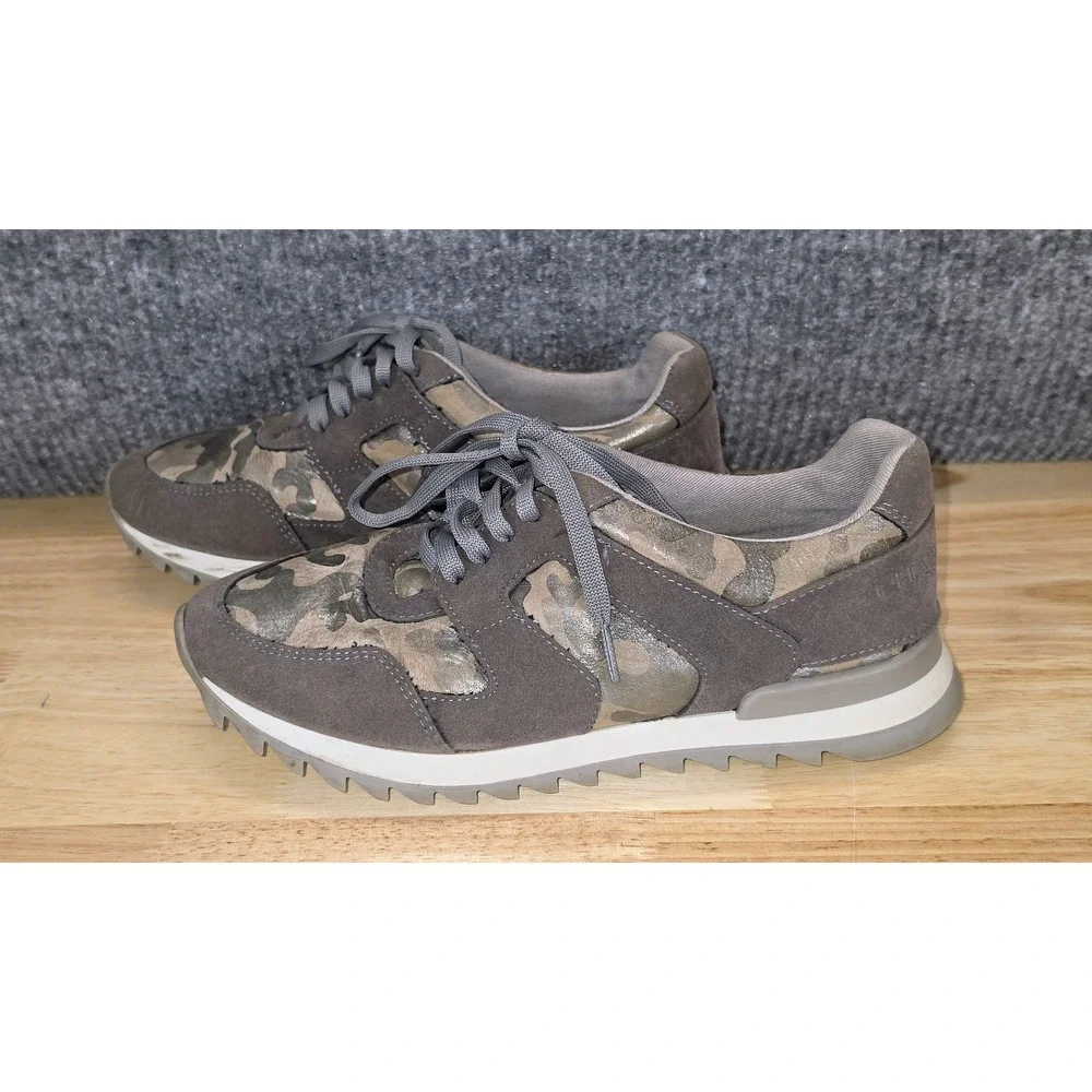 CHARLESTON SHOE COMPANY- Chewie Grey Camo Sneaker Size 8